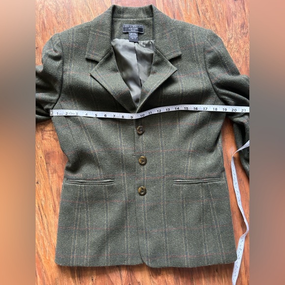 Harris Wallace multicolored Tweed Blazer Women’s Size S Fall Business Casual - Picture 7 of 8